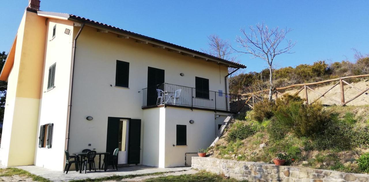 La Casa Gialla Belvedere コルトーナ エクステリア 写真