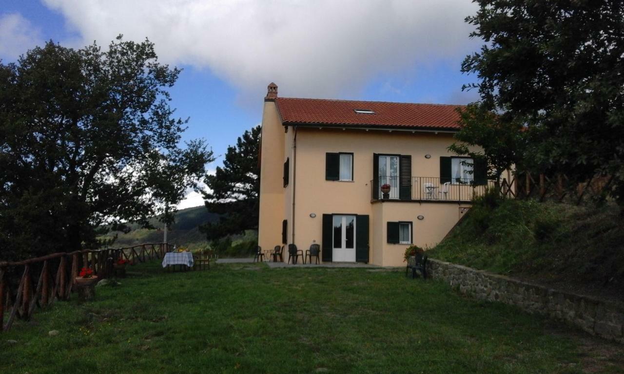 La Casa Gialla Belvedere コルトーナ エクステリア 写真